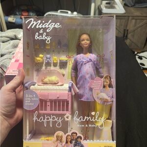 Barbie Midge & Baby Set - Pink and Purple